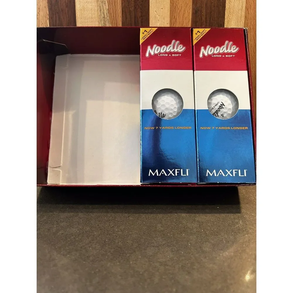 Noodles‎ Long & Soft Golf Balls Maxfli 2 Sleeves